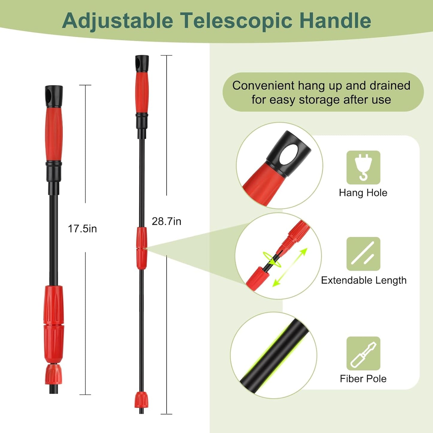 hygger Easy Clean Fish Tank Cleaner, 6 in 1 Aquarium Cleaning Tools Kit with Extendable Handle Algae Scraper Sponge Scrubber Firm Scrub Brush Fish Net Gravel Rake for Acrylic & Glass Tank