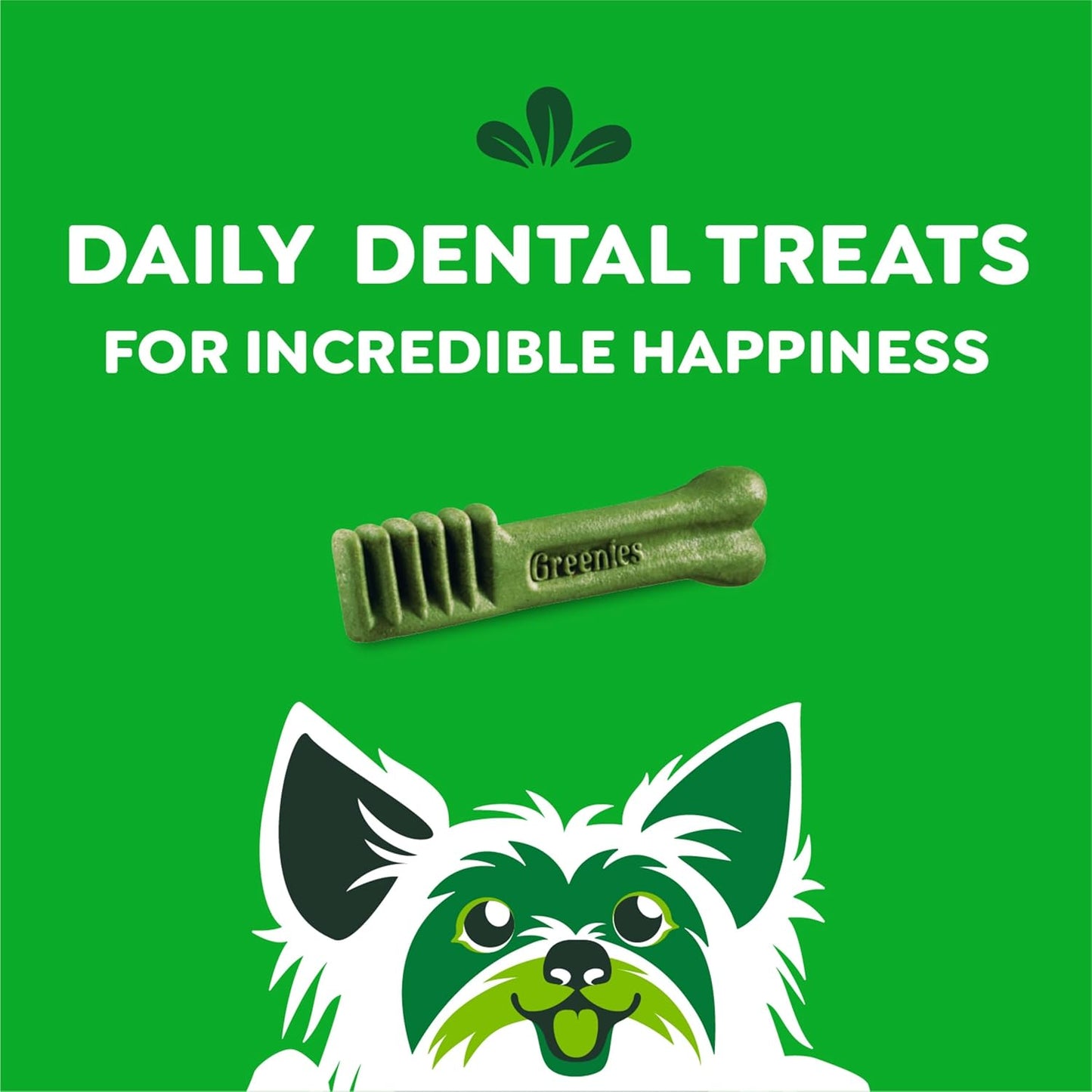 Greenies Original Teenie Dental Dog Treats, (4) 65 ct Packs (260 Treats)