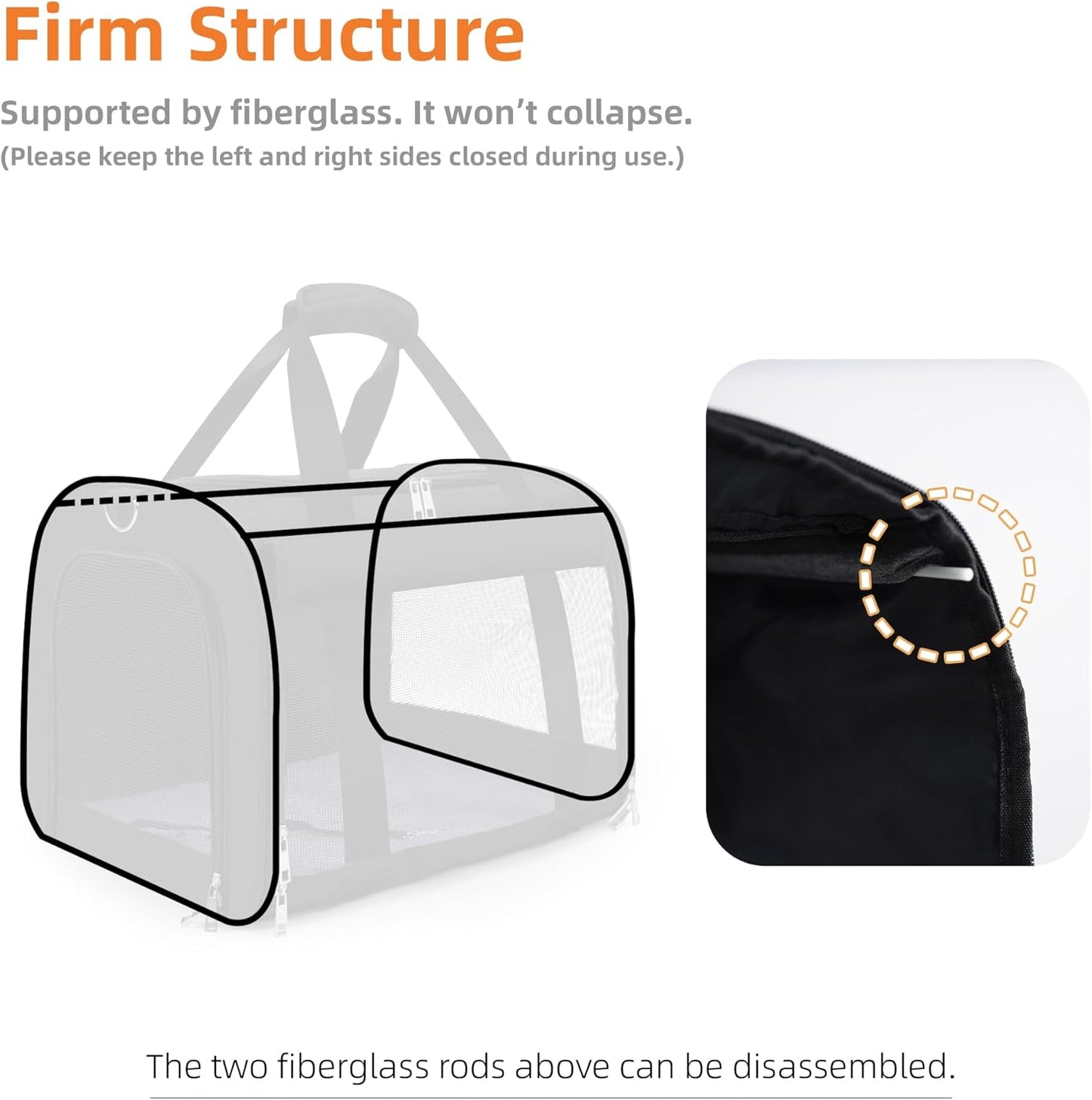 TWDEPART Cat Carrier Backpack - Multifunctional, Firm & Foldable with Roll-Up Shade, Breathable Design Includes Collapsible Bowl & Cushion (Black)