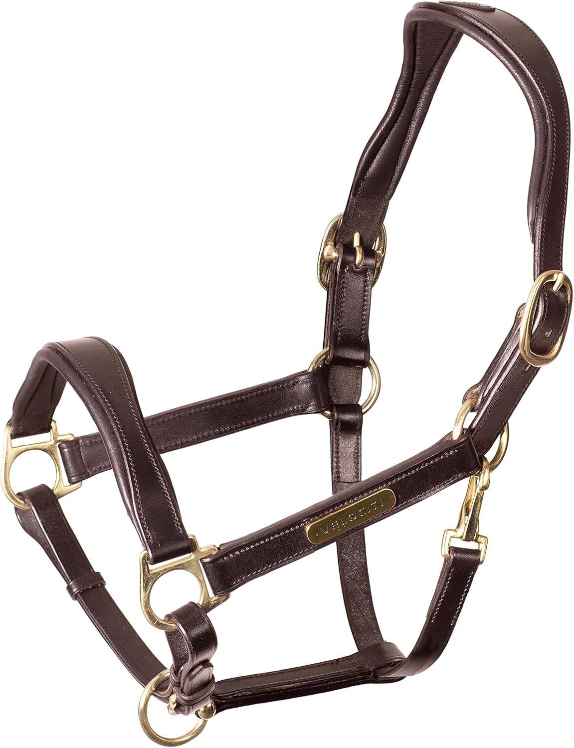 Shires Velociti Rapida Cushioned Leather Halter