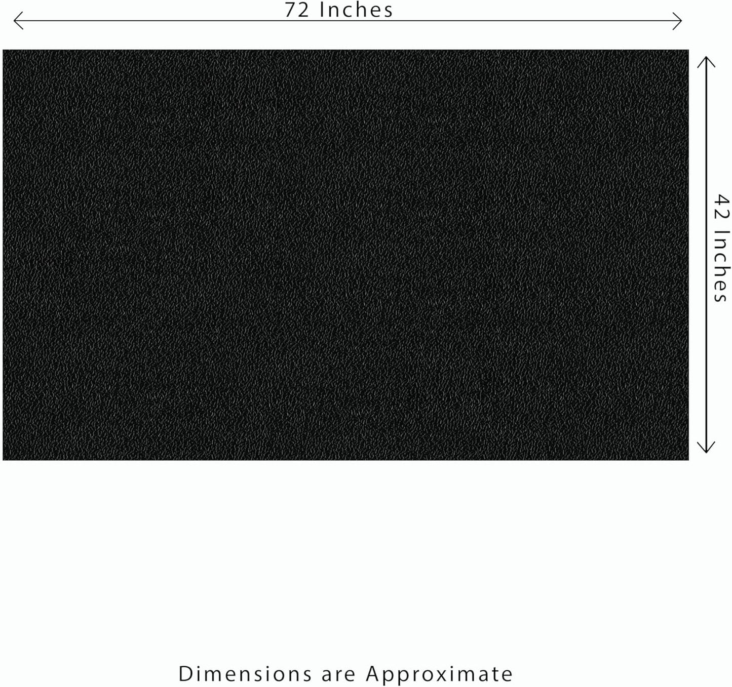 Heavy Duty Horse Stall Mats (20 Pack) - Stable Mats, Durable 3/4 in. Thick Rubber Flooring - Solid Black - 3.5' x 6' Mat for Stables, and More - 42 in. x 72 in. Stall Mat