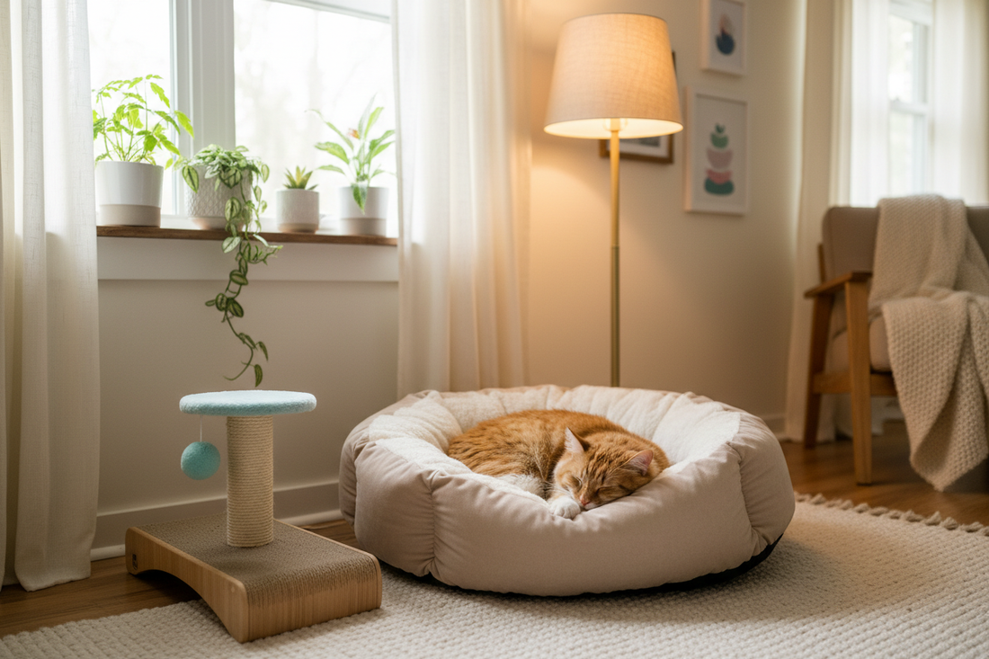 How to Create the Perfect Cozy Corner for Your Cat