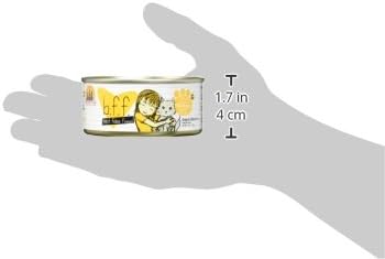 Weruva BFF Minced Natural Wet Cat Food, Tuna and Salmon Soulmates in Gelee, 5.5oz Can, Pack of 24