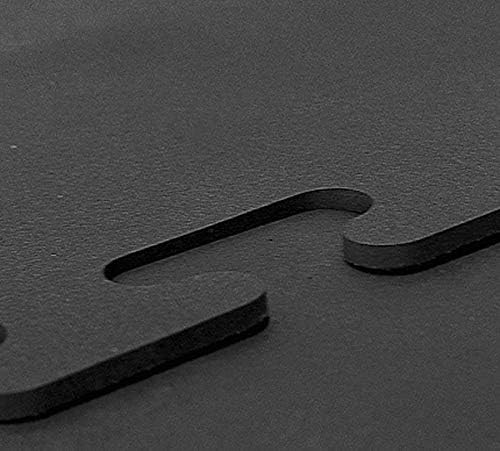 American Floor Mats - Heavy Duty Stall Tiles - Stable/Horse Tiles - Thick, Durable Rubber Flooring Solid Black 12' x 20' Set 3/4" Thick (60 Tiles Total)