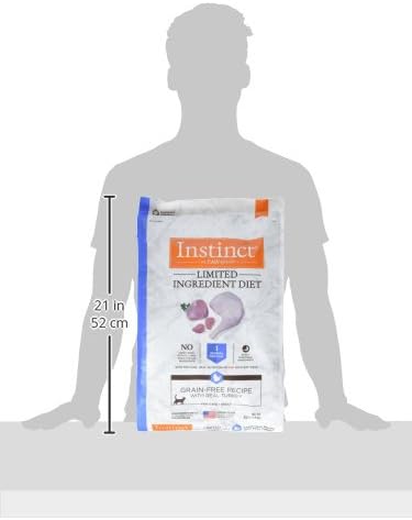Instinct Limited Ingredient Diet, Natural Dry Cat Food, Grain Free Recipe - Real Turkey, 11 lb. Bag
