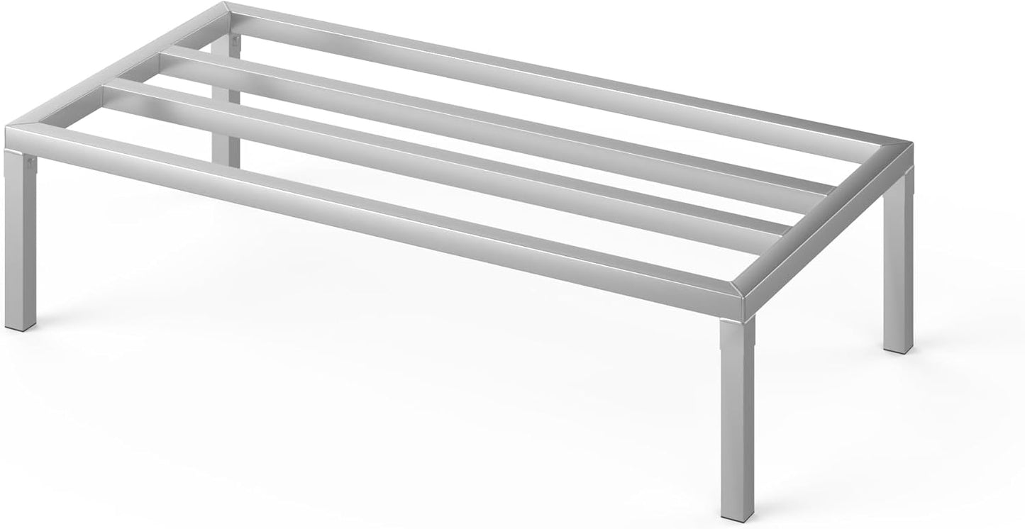 24 in X 48 in. Aquarium Stand | Industrial Style Aluminum Fish Tank Base with Open Frame Design