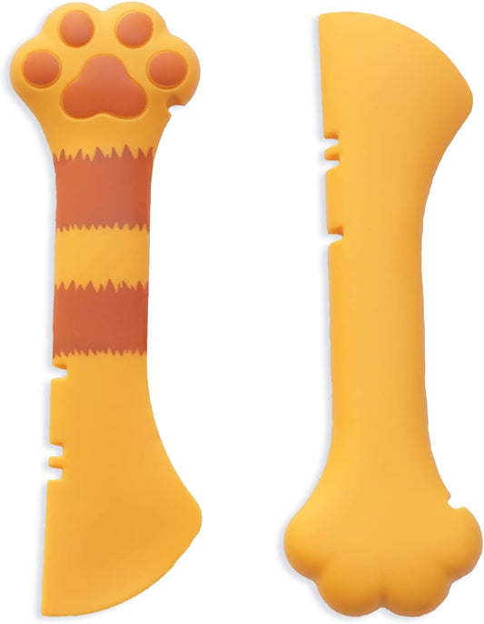 Meow&Woof Cat Wet Food Spoon, Mini Spatula for Pet Canned Food, BPA Free Can Spoons for Animal Feeding, Small Jars Spatulas, Easy Clean Scraper for Dog Food Cans