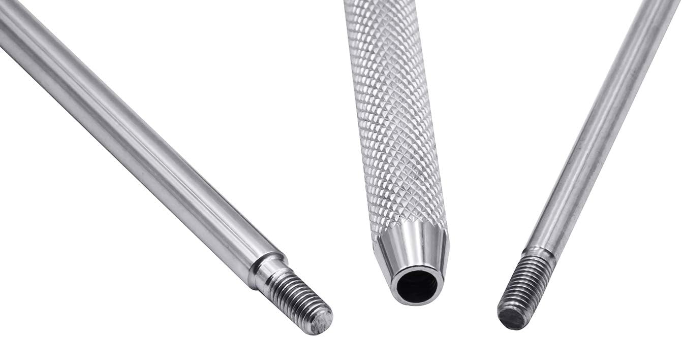 Aquarium Fish Tank Tools Kit Stainless Steel Algae Cleaning Scraper Razor Cleaner with 10 Pcs Blades (26 Inch)