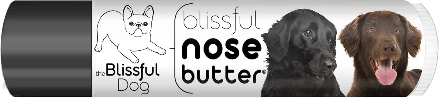 The Blissful Dog Flat-Coat Retriever Unscented Nose Butter - Dog Nose Butter, 0.15 Ounce