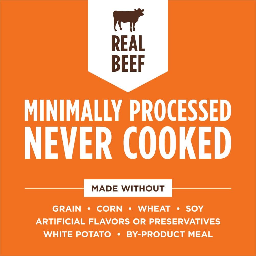 Instinct Raw Boost Mixers, Freeze Dried Cat Food Toppers with Functional Ingredients, Grain Free, Real Beef - Multivitamin for Adults, 5.5 oz Bag