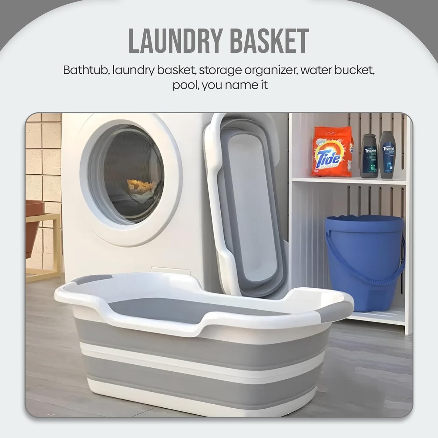 Smoochie Collapsible Dog Bathtub, Dog Tubs for Bathing, Portable Tub, Dog Wash Tub, Pet Tub and Dog Bath Tub for Dog/Cat/Pet and Puppy Bath Tub, Dog Tub for Pets and Cats (Green)