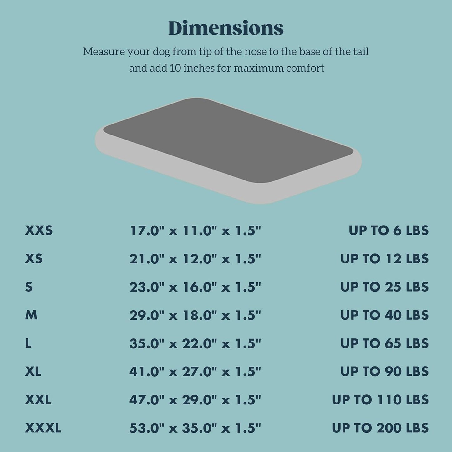Cybarmour Chew Proof Dog Crate Pad - Outdoor Indestructible Dog Bed - Tough - Potable - Machine Washable - Water & Dirt-Resistant - Extra Large Breeds & Fits 48-Inch Crate - 47"x29", Limestone
