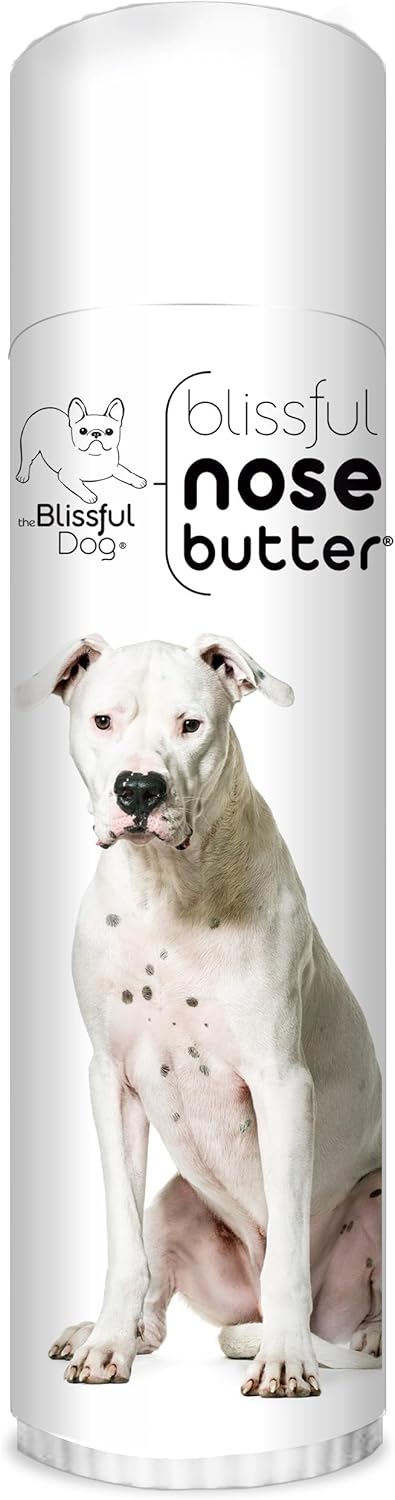 The Blissful Dog Dogo Argentino Unscented Nose Butter - Dog Nose Butter, 16 Ounce
