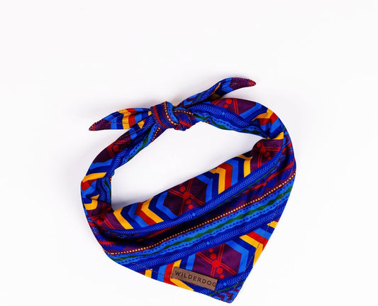 Wilderdog Dog Bandana with Lightweight Quick Drying Poly-Blend Mesh Material in Big Sky