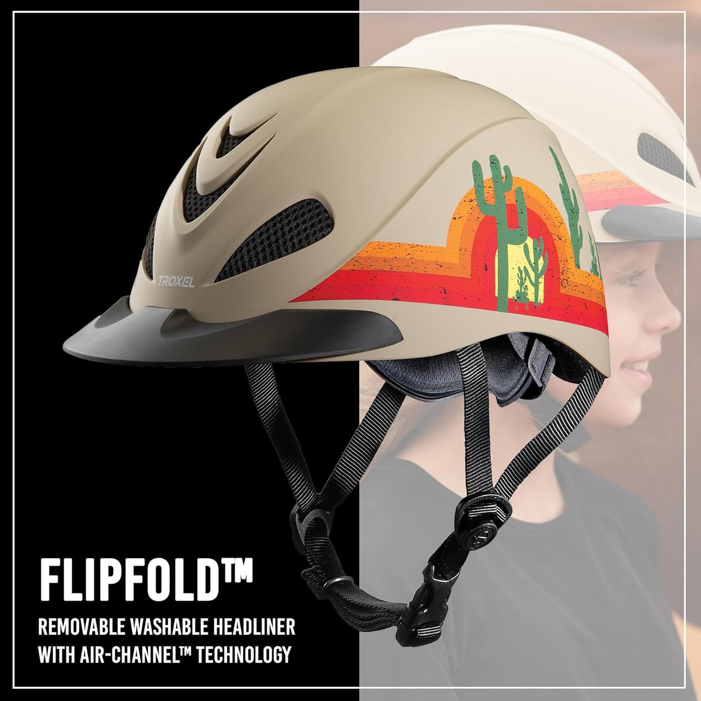 Troxel Rebel Turquoise Rose Helmet