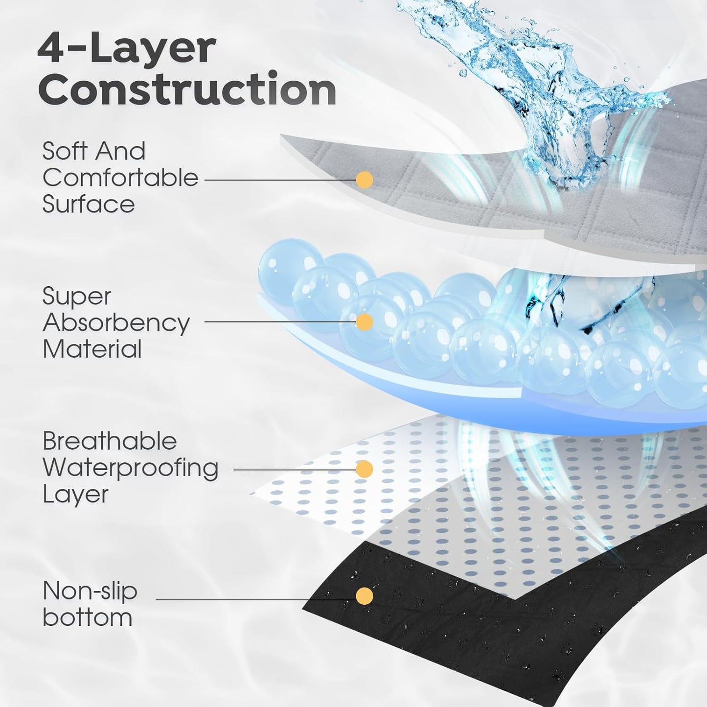 Veehoo Original Outdoor Elevated Dog Bed, Cooling Raised Dog Cot for Large Dogs, Portable Standing Pet Hammock Platform with Washable Breathable Mesh, No-Slip Feet, 43" x 30", Black Silver