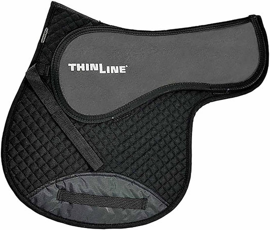 Thinline Cotton Quilted Jumper Durable Breathable Horse Riding Washable Shock-Absorbing no-Slip Thin Equine Saddle Pad - Equestrian Equipment and Accessories