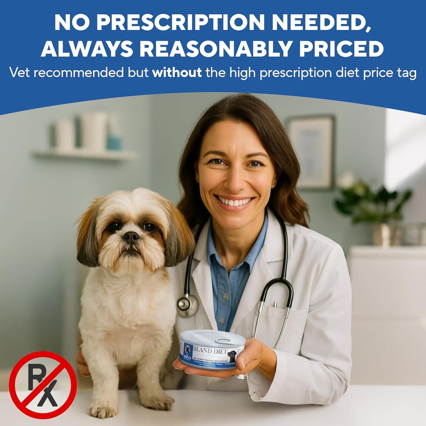 Dave's Pet Food Sensitive Stomach Dog Food (Chicken & Rice), Easy to Digest, Gluten-Free, Digestive Care, Wet Canned, 5.5 oz (Case of 24)