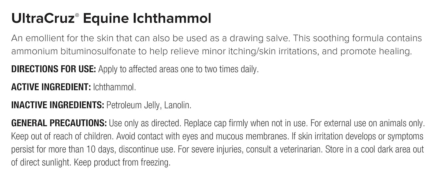 UltraCruz® Equine Ichthammol, 32 oz