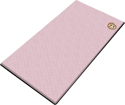 GuineaDad Premium Liner – Fleece Guinea Pig Cage Liner – Ultra-Plush Reusable Fleece Bedding with Waterproof Bottom – (Blush)