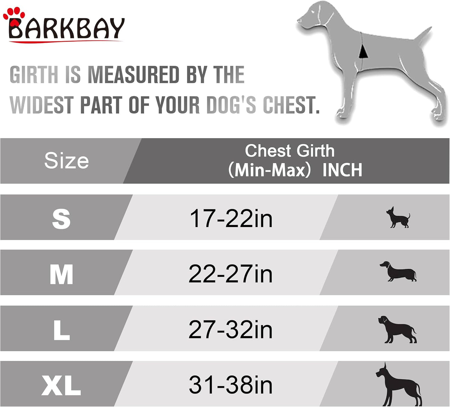 BARKBAY No Pull Dog Harness Front Clip Heavy Duty Reflective Easy Control Handle for Large Dog Walking(Purple,S)