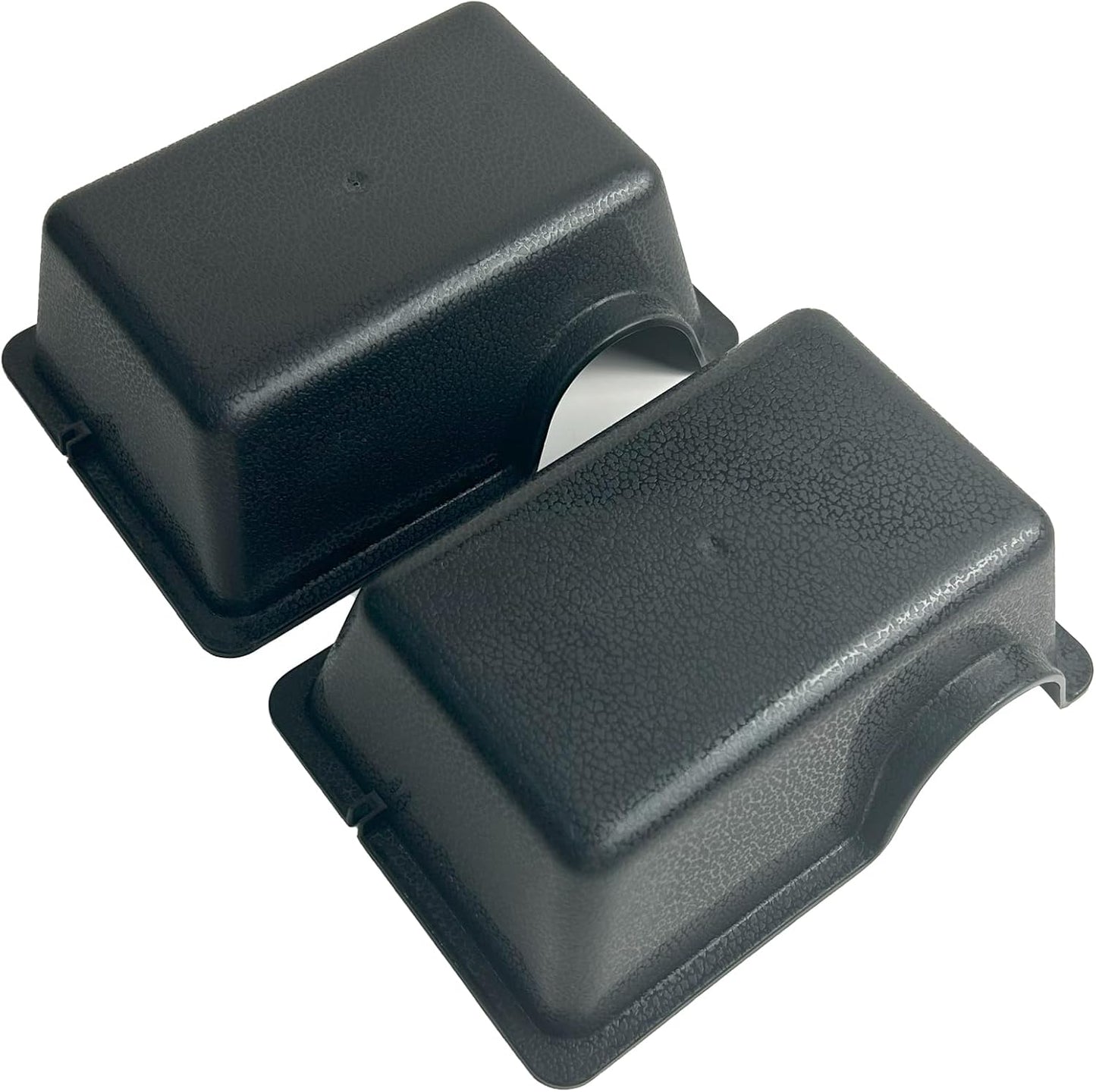 Small 2 Pcs Humid Hideout Cave for Reptiles, Snake Hide for Ball Pythons, Gecko Hide, Leopard Geckos, Bearded Dragons,Compact Terrarium Decor with Easy-Clean Design (6.70"x4.72"x2.56")