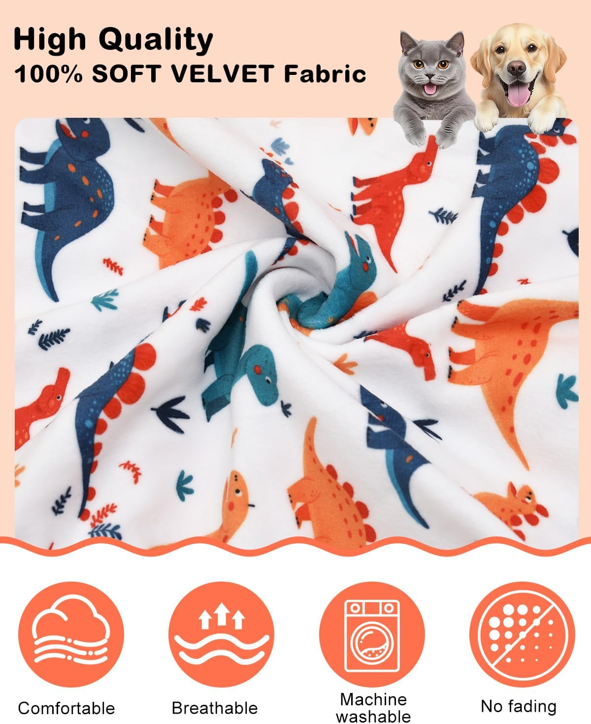 CuteBone Dinosaur Costume Dog Pajamas, Stretchy Spandex Crystal Velvet Sleepwear Coat for Small Dogs, Soft & Warm Pet Outfit Clothes for Cold Weather, Cozy Pullover Design COSP02XXL