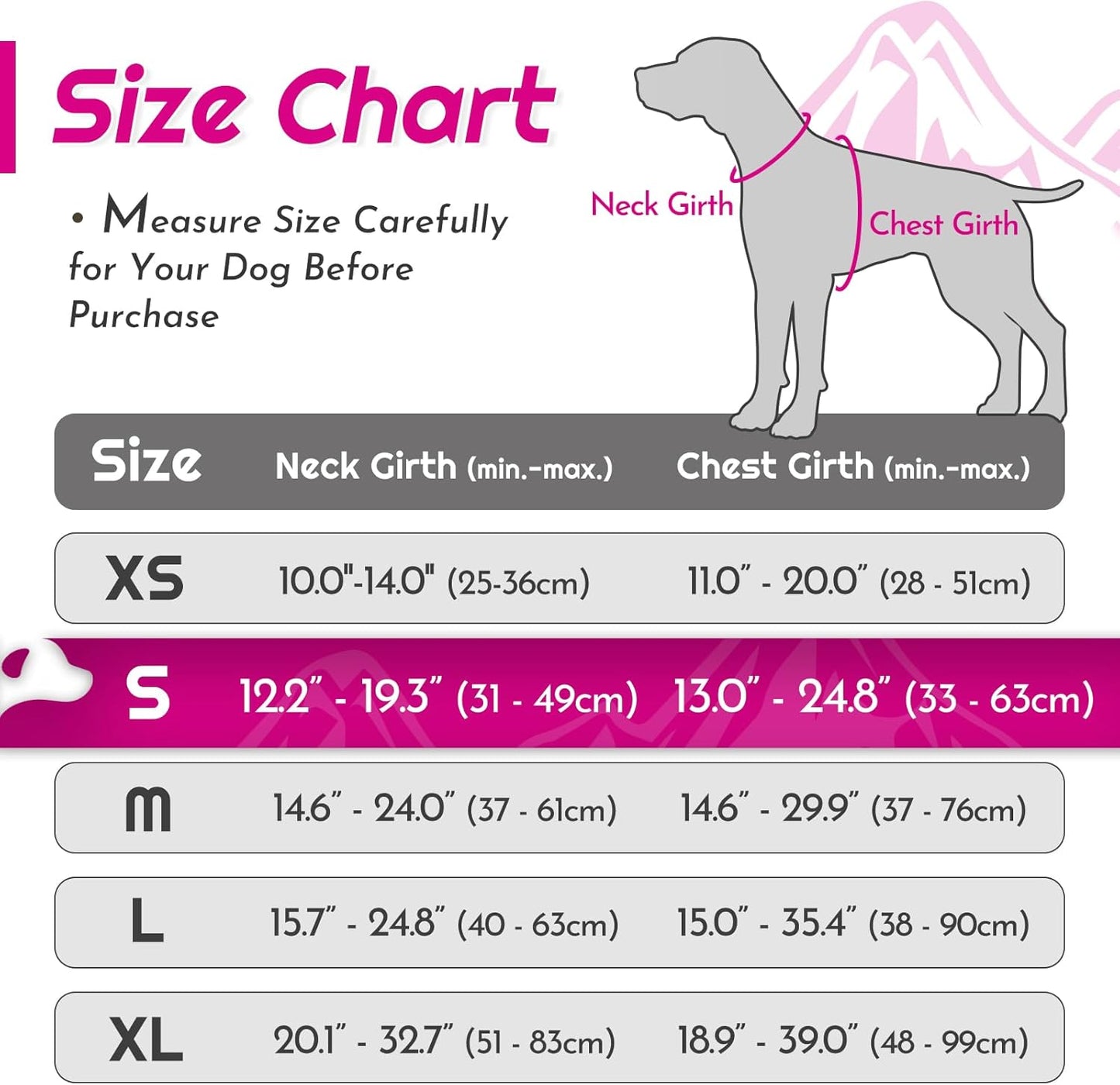 Eagloo Dog Harness Small Sized Dog, No Pull Service Vest with Reflective Strips and Control Handle, Adjustable and Comfortable for Easy Walking, No Choke Pet Harness with 2 Metal Rings, Rose Red, S