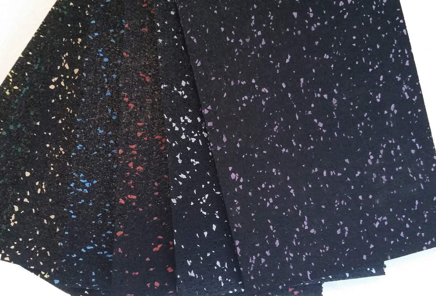 American Floor Mats 1/4in (7mm) Thick 10% Mocha 4' x 50' Heavy Duty Rubber Rolls, Protective Exercise Mats, Home Gym Rubber Flooring