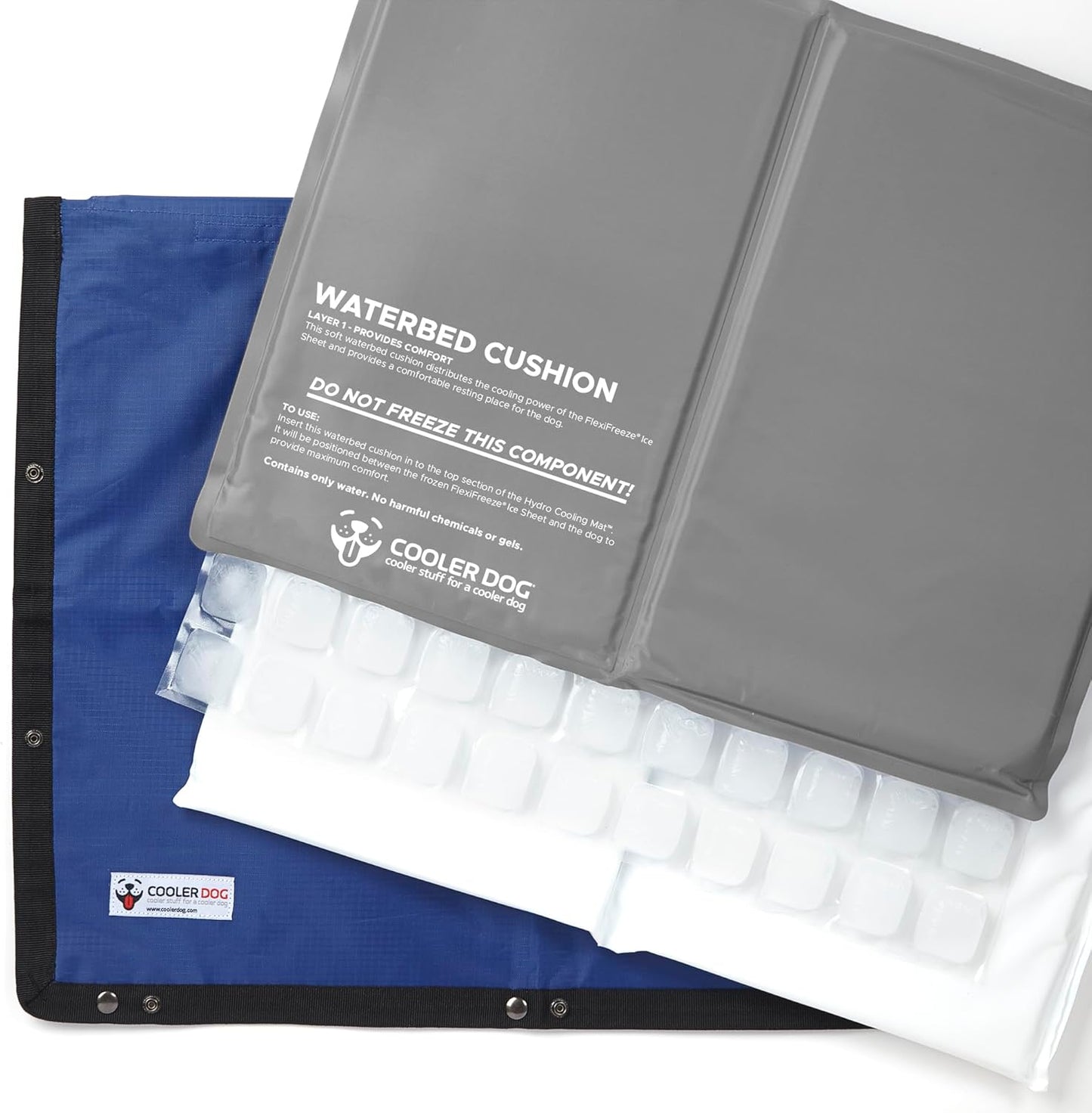 Dog Cooling Pad Dog Cooling Products Hydro Cooling Mat (23"x18") (2 Pack)