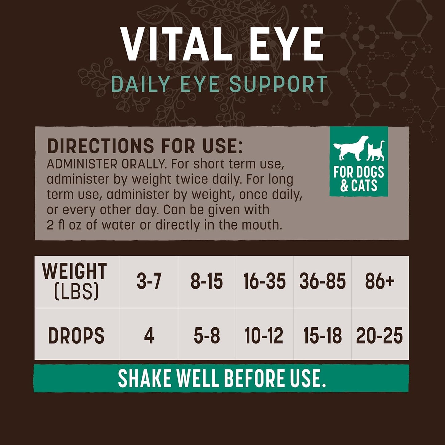 Earth Animal Herbal Remedies | Vital Eye | 2 fl oz
