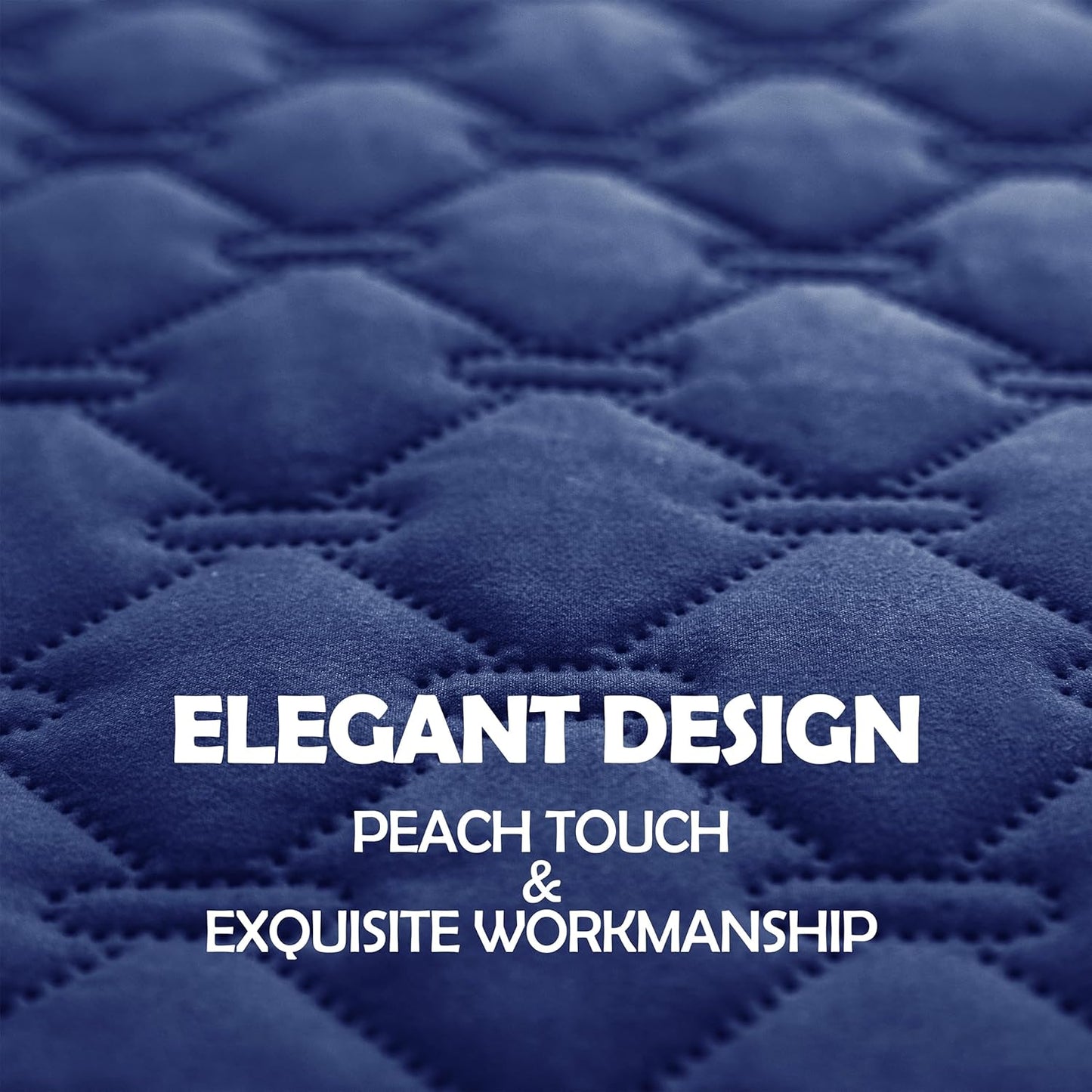 gogobunny 100% Double Sided Waterproof Dog Blanket Soft Pet Bed Cover Reversible Protect Furniture Couch Sofa Car for Puppy Cat Kids (Dark Navy/Light Navy, 30x80 Inch (Pack of 1))