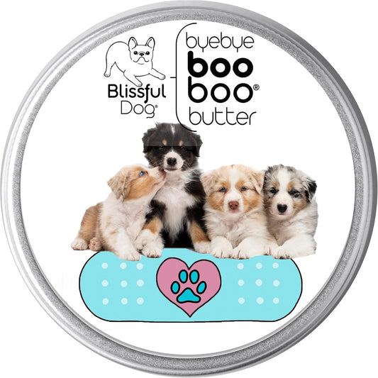 The Blissful Dog 8 oz TIN Australian Shepherd Booboo Butter