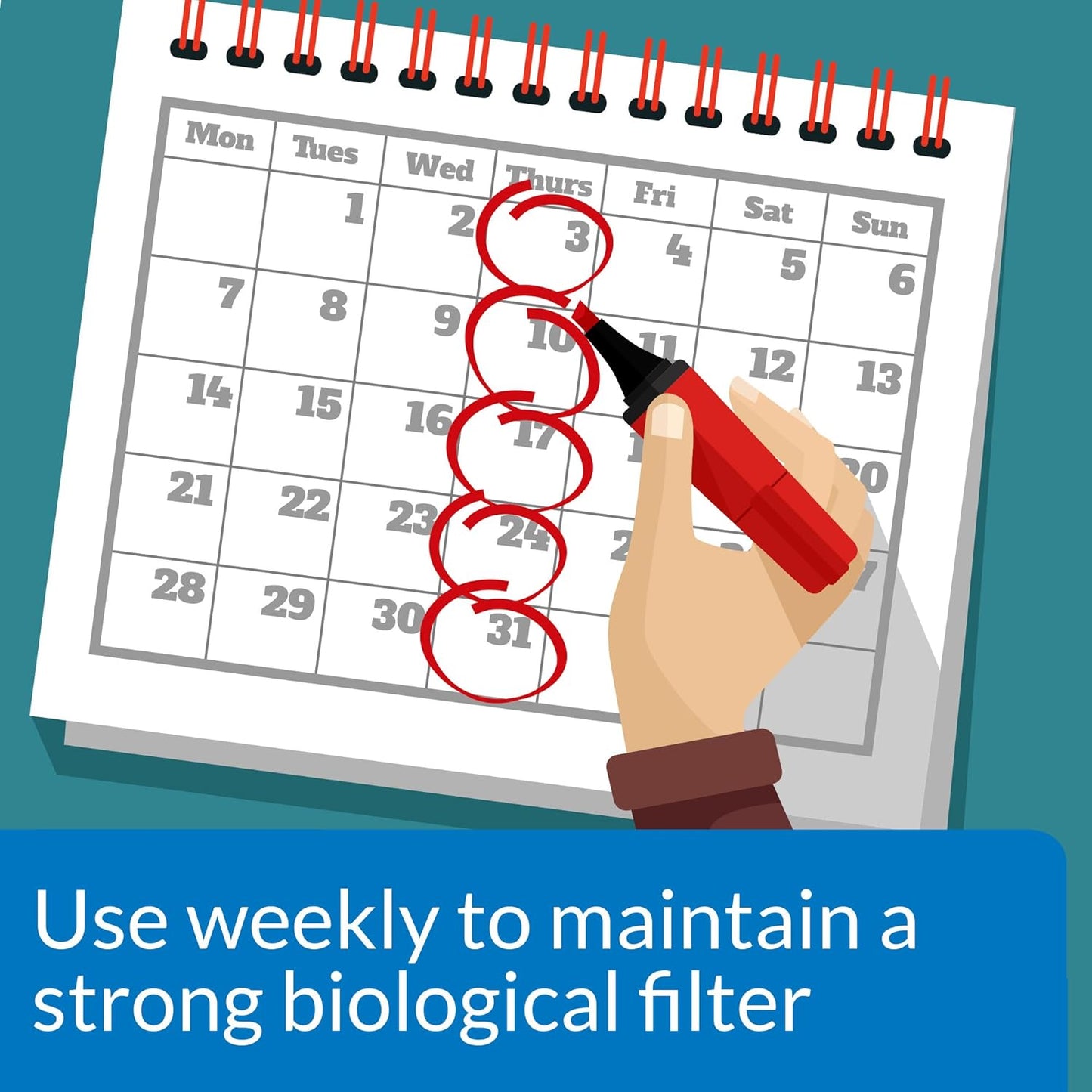 API STRESS ZYME Freshwater and Saltwater Aquarium Cleaning Solution 64-Ounce Bottle