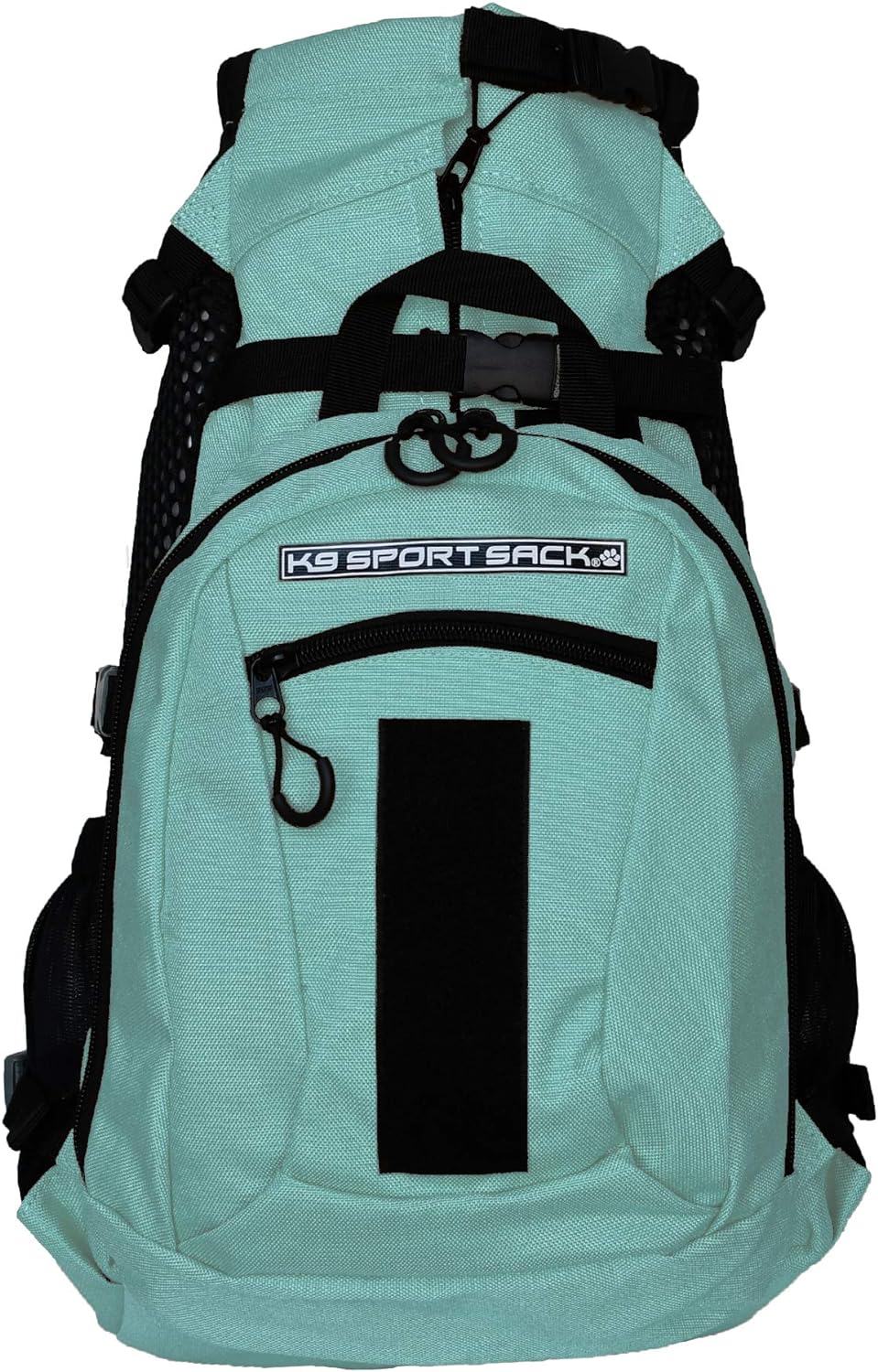 K9 Sport Sack Plus 2 - Small, Summer Mint - Ideal for Dogs 13-16” Long - Adjustable, Backpack-Style Carrier with Multi-Functional Storage Pack, Thick Shoulder Straps & Padded Back Panel