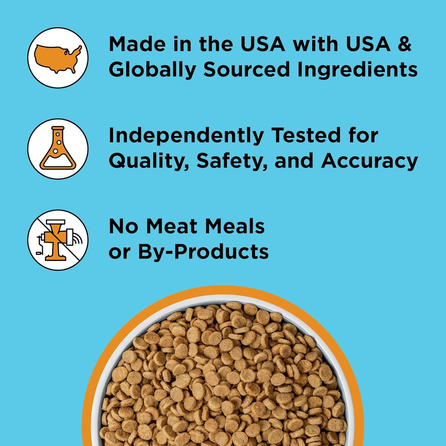 BIXBI Liberty Grain Free Dry Dog Food, Chicken Recipe, 4 lbs - Fresh Meat, No Meat Meal, No Fillers for Easy Digestion - USA Made