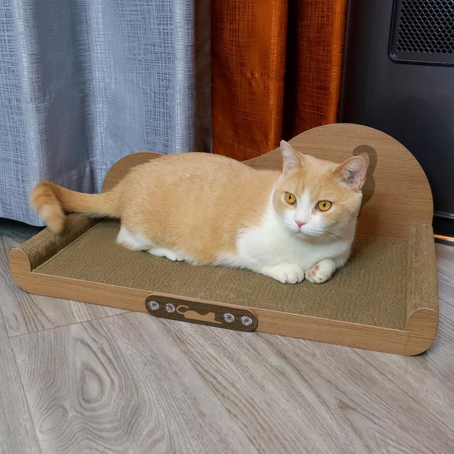Cat Scratcher Couch Cat Scratching Bed Large Cat Scratcher Bed Cat Lounge Bed Scratching Pad for Indoor Cats