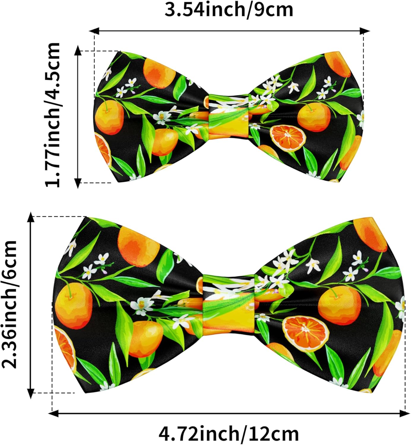 PET SHOW 10 Pack Fruit Big Dog Bow Ties for Large Medium Dogs Sliding Collar Attachments Strawberry Bowties Avocado Bowknots Holiday Party Pet Grooming Accessories(Large)