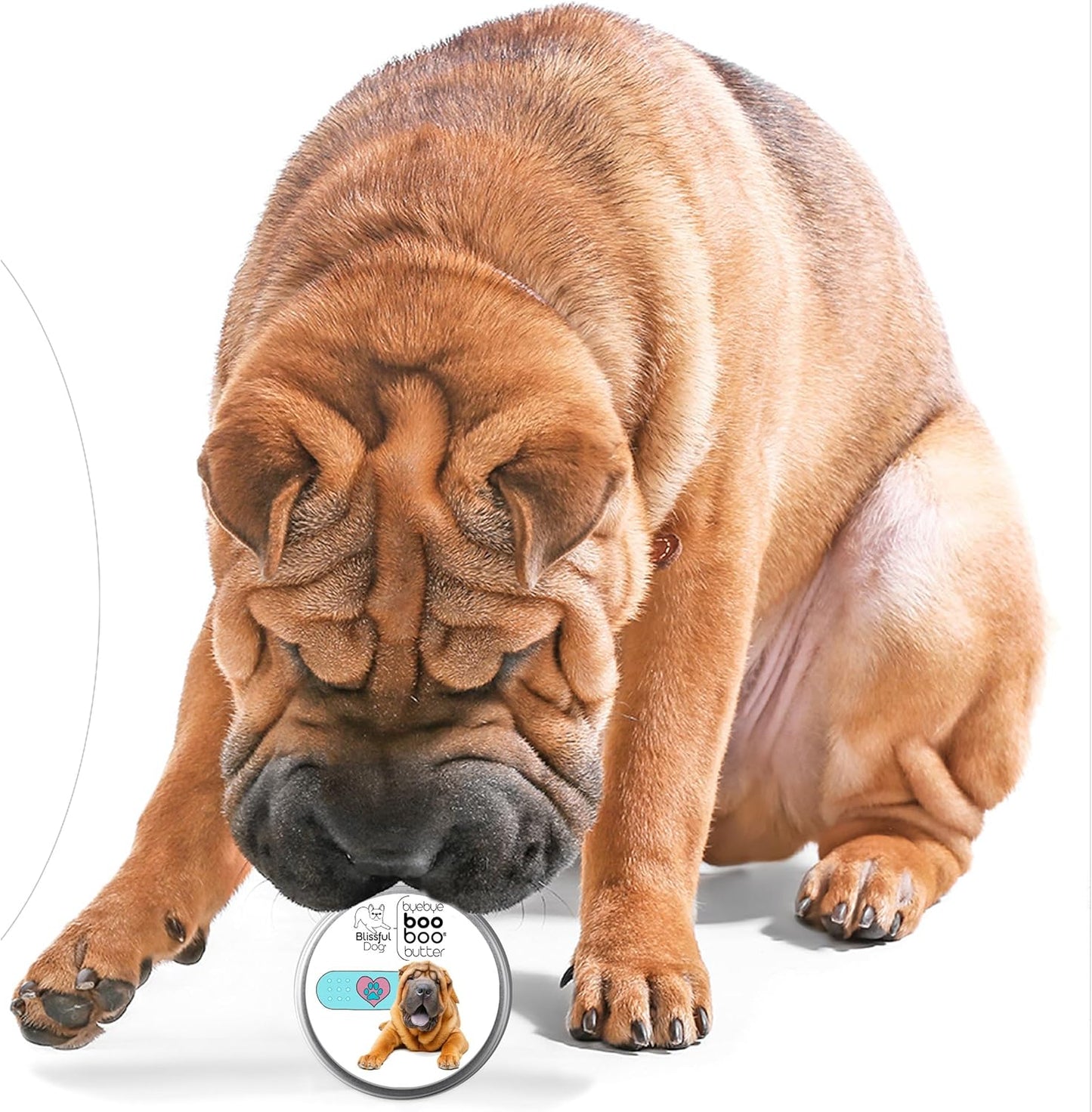 The Blissful Dog 4 oz TIN Chinese Shar Pei Booboo Butter