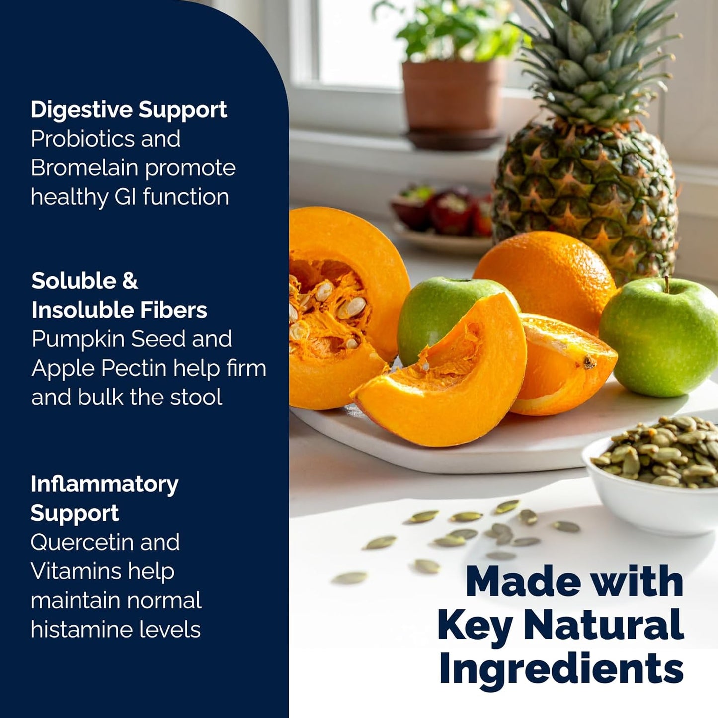 Vetnique Labs Glandex Anal Gland Soft Chew Treats with Pumpkin for Dogs Digestive Enzymes, Probiotics Fiber Supplement for Dogs Boot The Scoot (Bacon/Pork Chews, 120 Count)