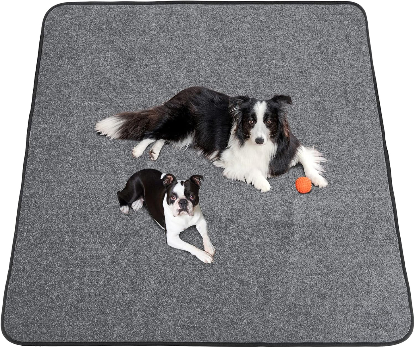 Washable Pee Pads for Dogs 65"x45"/72"x72" Extra Large Reusable Pee Pads Waterproof Pet Mat, Dog Playpen Mats for Puppy Training Whelping Playpen Pads
