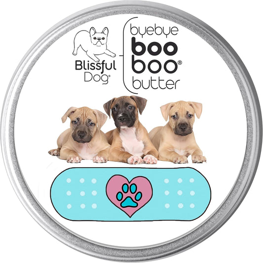 The Blissful Dog 4 oz TIN American Staffordshire Terrier Booboo Butter