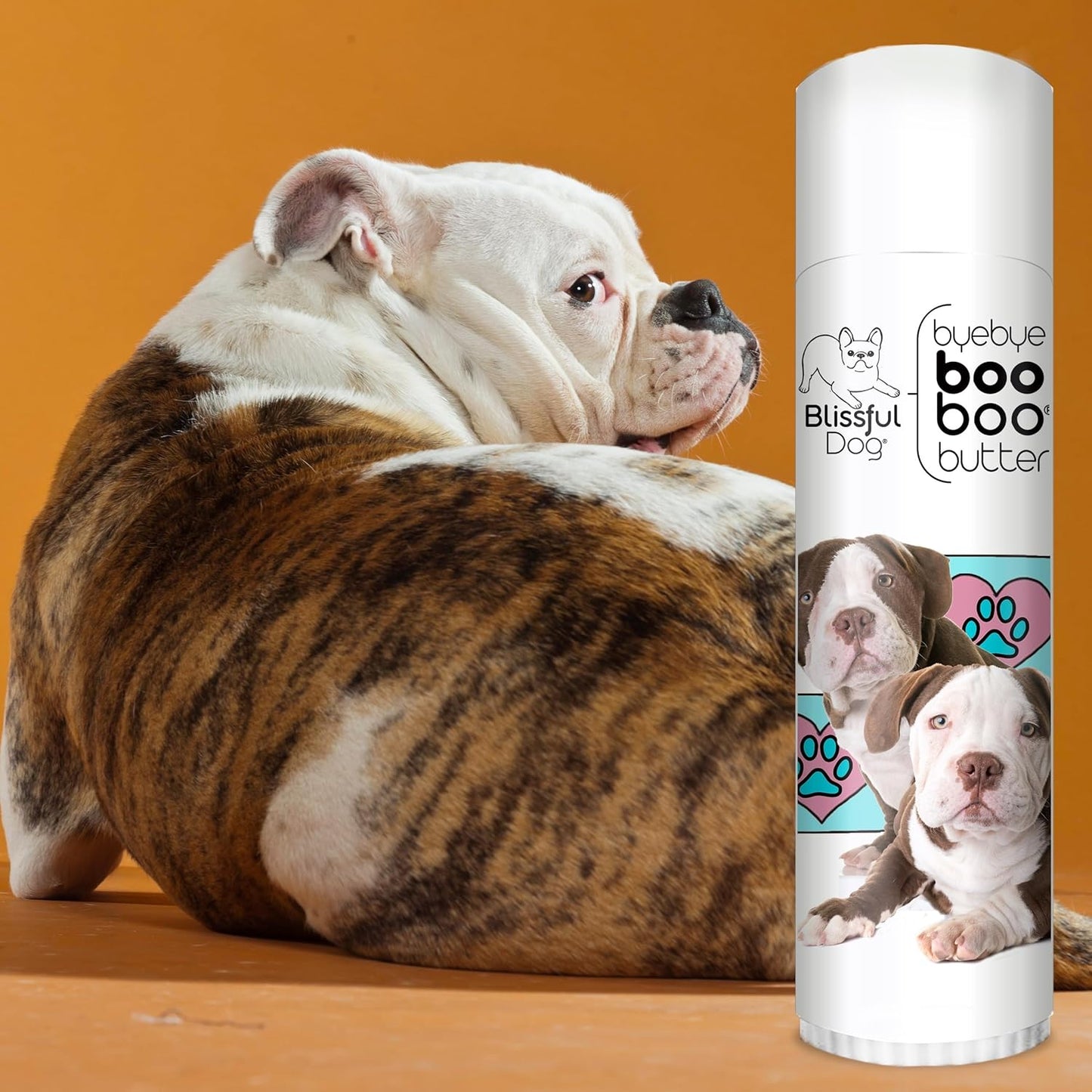 The Blissful Dog .50 oz Tube American Bulldog Booboo Butter