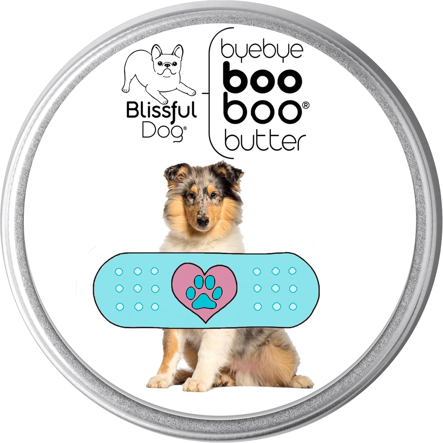 The Blissful Dog 2 oz TIN Collie Booboo Butter