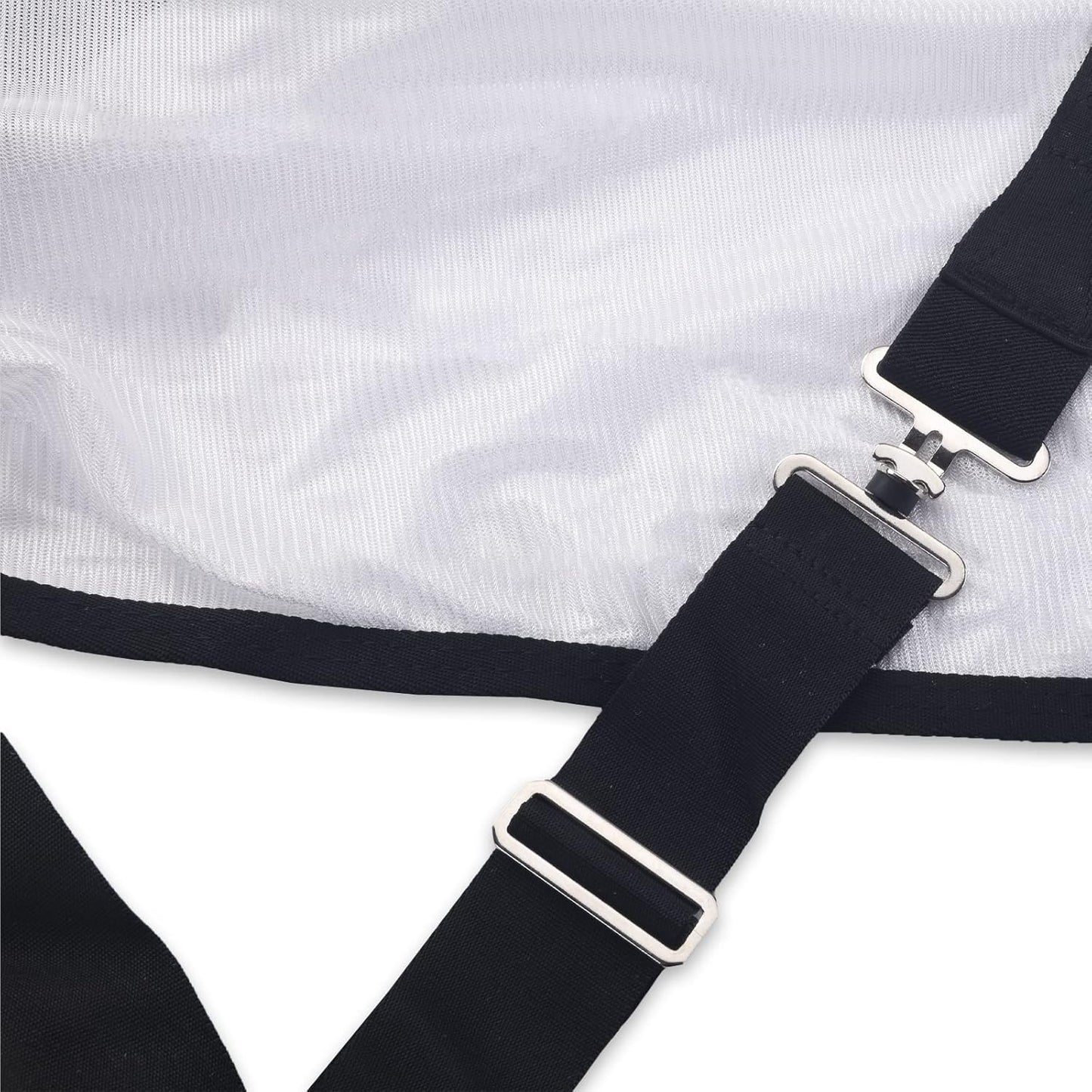 Comfy Mesh Horse Fly Sheet Equine Summer Sheets Stand Neck White 69