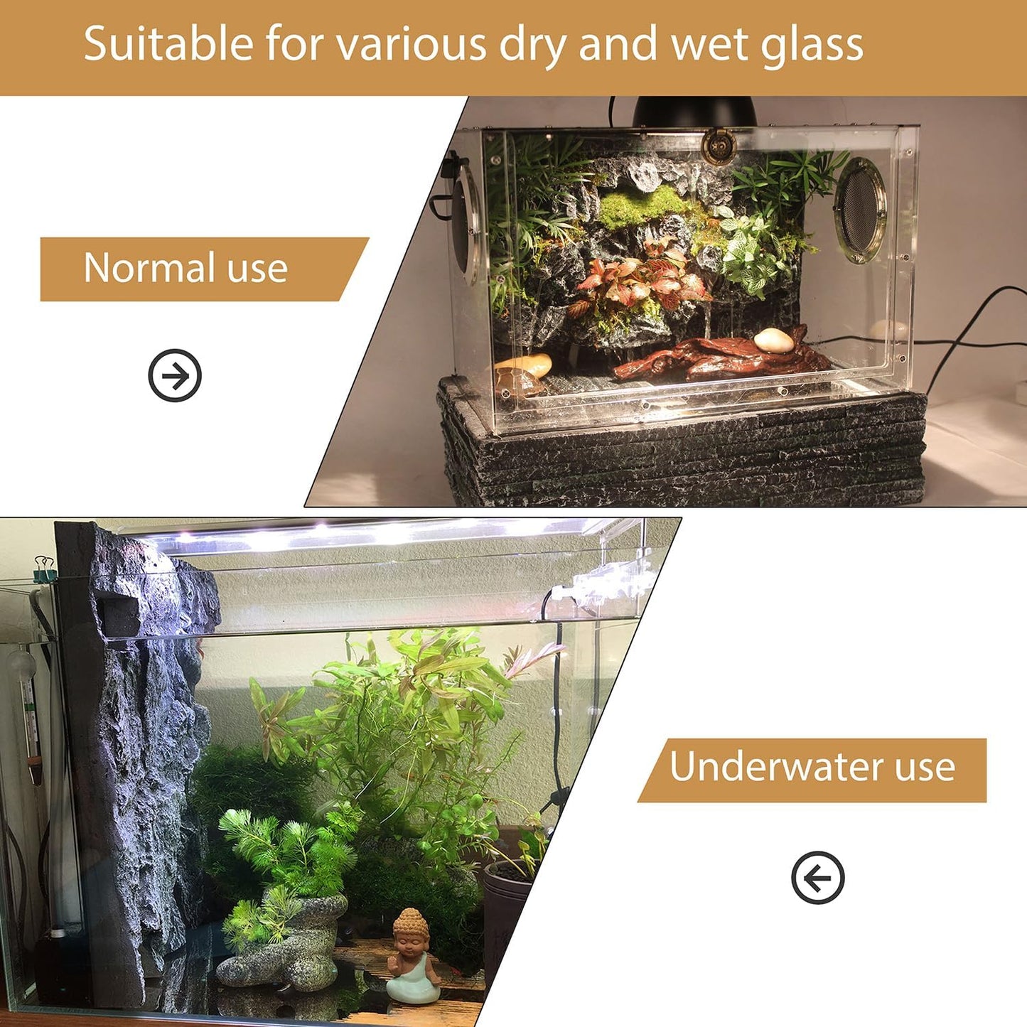 4pcs Rock Terrarium Background,3D Reptile Tank Background Board,Amphibian Stereo Backdrop Wall,Lizard Snake Gecko Spider Chameleon Turtle Fish pet silo Background Decorative Panel