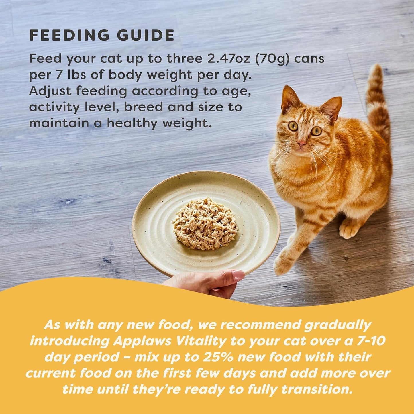 Applaws Vitality Wet Cat Food in Broth, Natural Canned Cat Food, Wet Food for Cats with Added Vitamins and Minerals, Grain Free, Carrageenan Free, Variety Selection in Broth (24 Count, 2.47 oz Cans)