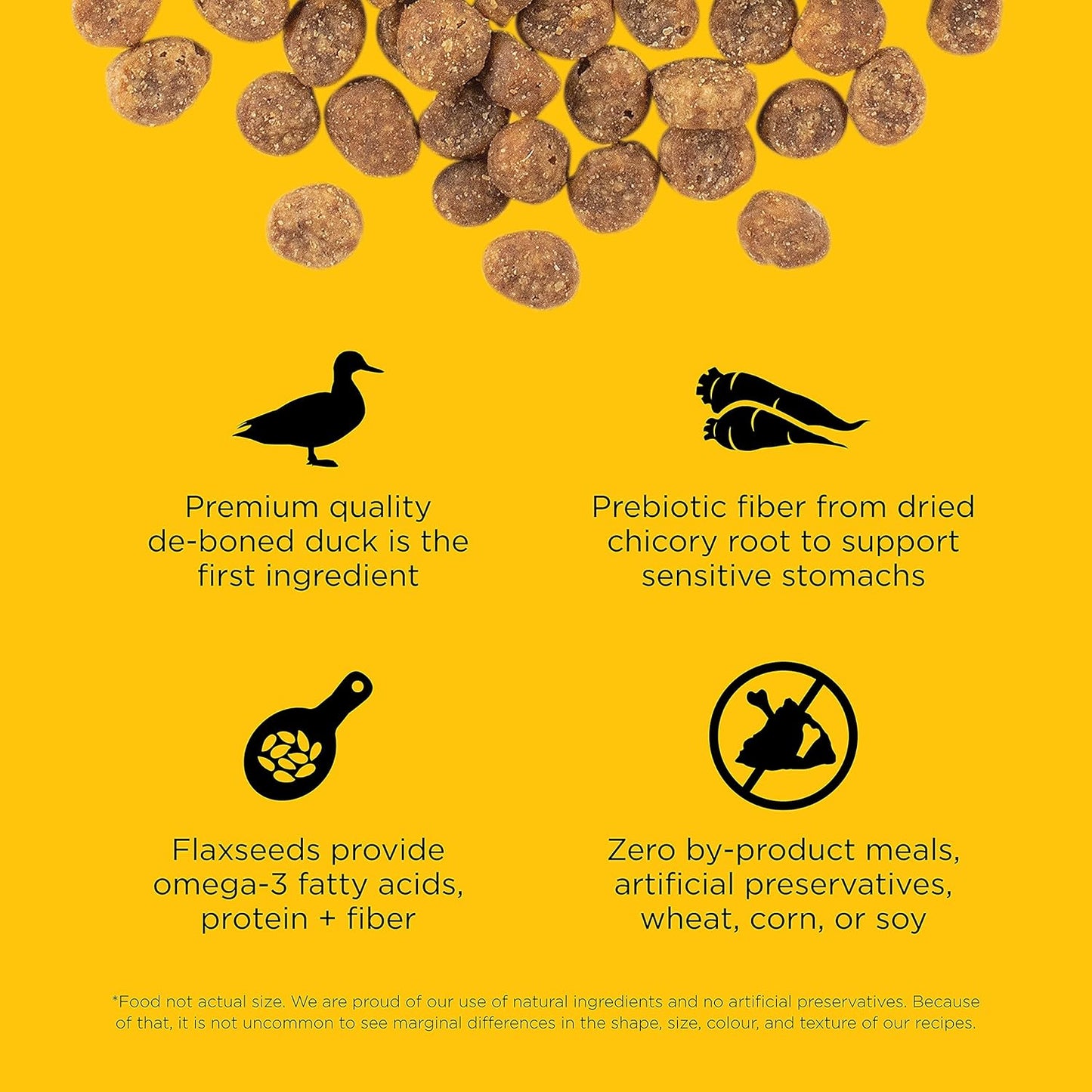 Go! Solutions Sensitivities Limited Ingredient, Grain-Free Dry Cat Food, Duck Recipe for Sensitive Stomach, 16 lb Bag