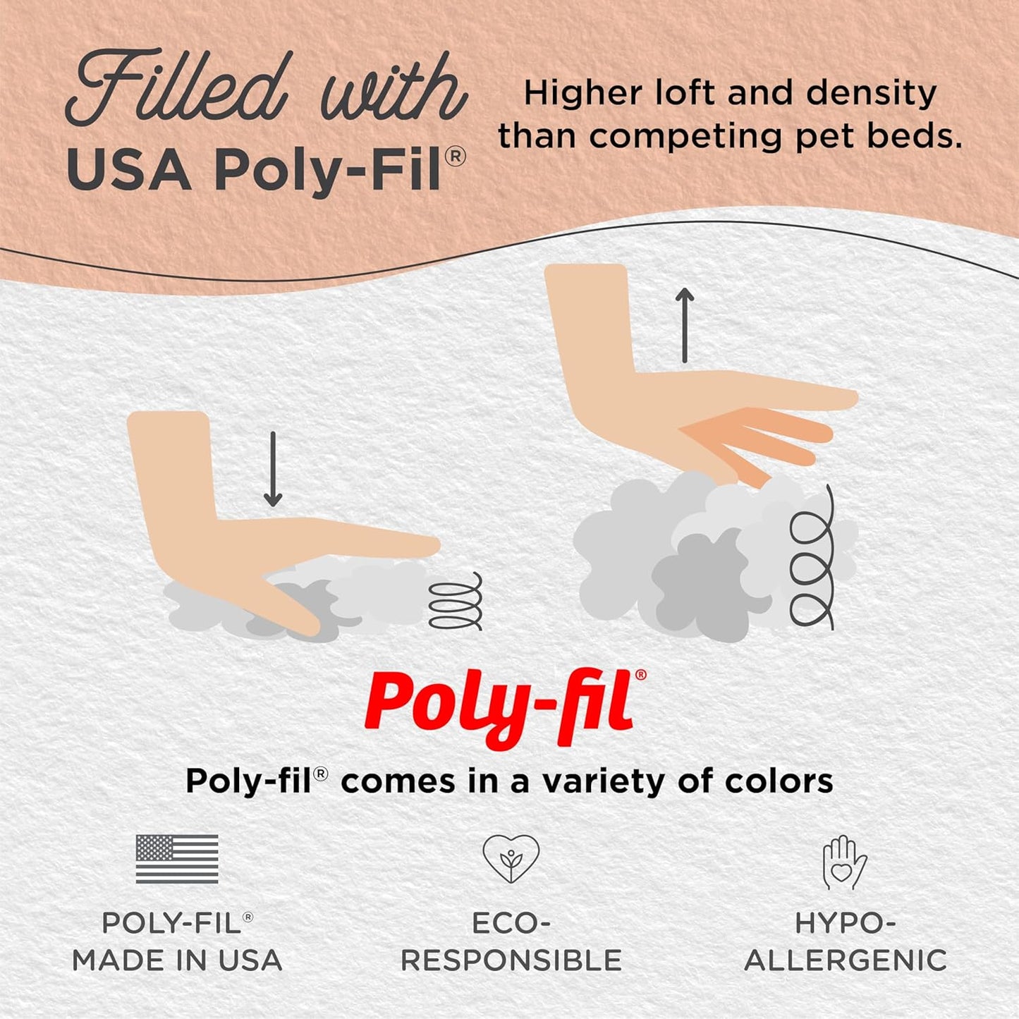 Best Friends by Sheri Original Calming Donut Dog and Cat Bed, Lux Faux Fur, Oyster, (36in x 36in) - Anxiety Relief for Pets Up to 100 lbs