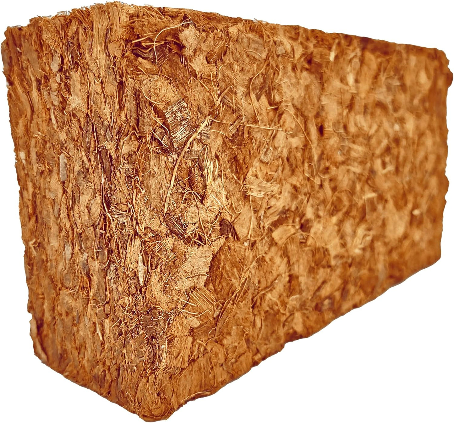 Coco Chips for Plants (650gm Bricks, 5-Pack) - Organic Coco Coir Chips - Coconut Husk Chips for Potting Soil, Garden Soil, & Seed Starter Soil - Coconut Mulch for Garden - Coconut Chips for Plants